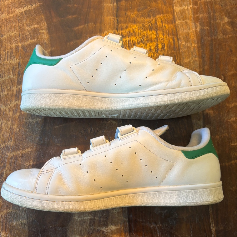 Men's Adidas Stan Smith 13 Green - Picture 8 of 14